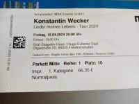 Konstantin Wecker, Ticket, Friedrichshafen Altona - Hamburg Ottensen Vorschau