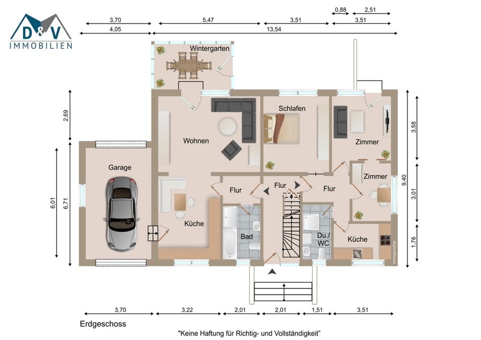 Großes Mehrfamilienhaus mit schönem Grundstück und Mieteinnahmen in Sarzbüttel in Sarzbüttel