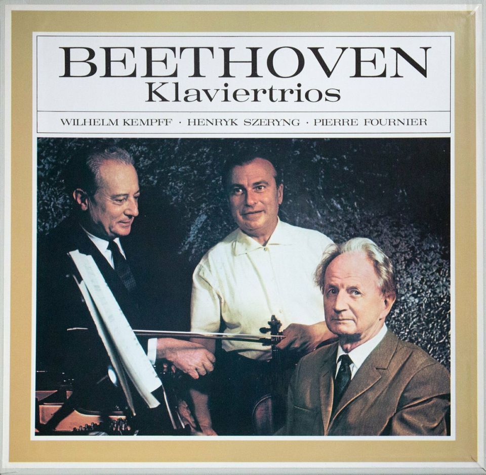 Beethoven Klaviertrios-Kempff/Szeryng/Fournier 5 LP in Saarbrücken