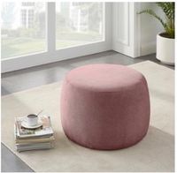 ✨COUCH Hocker Pouf Sitzsessel - Strukturstoff - Altrosa✨ Bergedorf - Ochsenwerder Vorschau