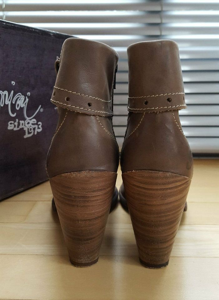 *FELMINI* ital. Echt Leder Stiefelette Taupe 39 NP139€ TOP! in Ingolstadt