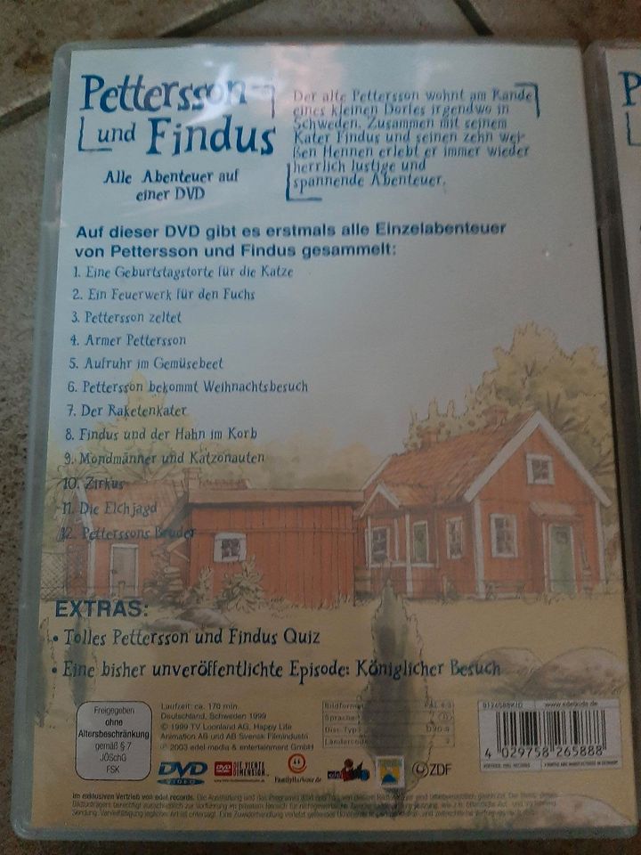 Pettersson und Findus DVDs je 2€ in Dörpen