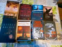 8 Krimis/ Thriller Romane Fitzek, Carter,  Archer, Sendker, etc. Nordrhein-Westfalen - Brühl Vorschau