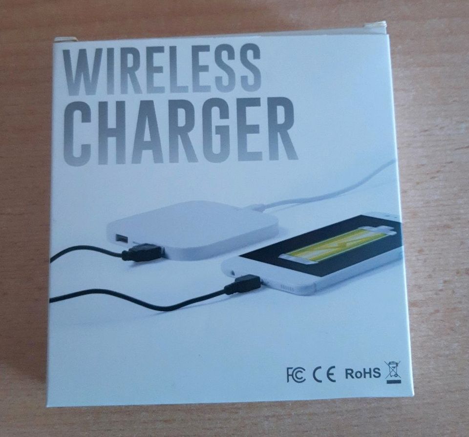 Wireless Charger, kabellose Ladestation, NEU, OVP in Bernkastel-Kues