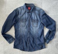 EDC Jeanshemd Gr L Slim Fit Hemd Blau Nordrhein-Westfalen - Oer-Erkenschwick Vorschau