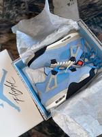 Nike air jordan 4 retro university blue unc us 10 schwarz weiß ts Niedersachsen - Oldenburg Vorschau
