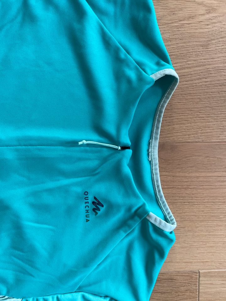 Sportshirt Türkis Mädchen Gr. 152 wie neu! von Decathlon in Burkardroth