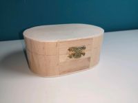 Kleine ovale Box/ Schatulle aus Holz (z.B. zum Verzieren/Basteln) Baden-Württemberg - Bruchsal Vorschau