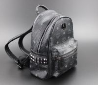 MCM STARK Rucksack Tasche Damen schwarz silber Nieten SMALL Duisburg - Duisburg-Mitte Vorschau