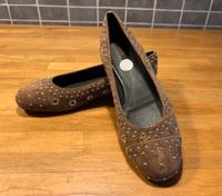 GEOX RESPIRA Ballerinas Wild-Leder dunkelbraun, Gr.37,5 NEU Sachsen-Anhalt - Halle Vorschau
