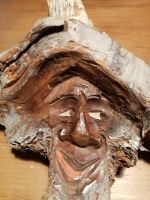 Rübezahl (?) Figur Holz Skulptur Schnitzerei Nordrhein-Westfalen - Enger Vorschau