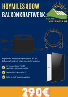 Balkonkraftwerk Hoymiles HMS-800 Solarmodul Anschlusskabel WLAN Niedersachsen - Molbergen Vorschau