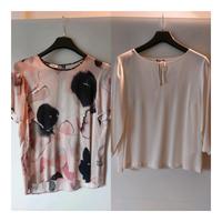 Gerry Weber Re Draft Bluse Gr.38/40 weiß rosa Bayern - Geisenhausen Vorschau