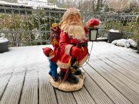 Weihnachtsmann Statue Figur Dekoration mit Beleuchtung Niedersachsen - Georgsmarienhütte Vorschau