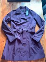Zero Trenchcoat lila Beere  Gr 38 Bayern - Bad Wörishofen Vorschau