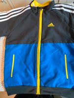 Adidas Climalite Trainigsjacke Jungen blau/schwarz Gr.116 Nordrhein-Westfalen - Halver Vorschau