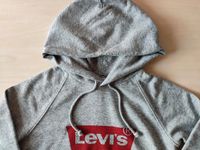 Sweatshirt Hoddie Pullover Levi's grau melange Gr. XS 34 Sachsen-Anhalt - Muldestausee Vorschau