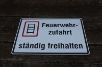 Schild - Feuerwehrzufahrt ständig freihalten Bayern - Ichenhausen Vorschau