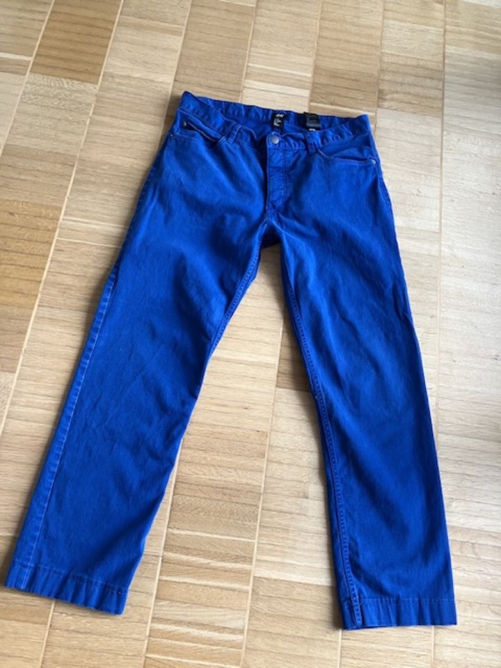 Royalblaue Hose Jeans H&M / Gr 33 / 170-176 in Bonn