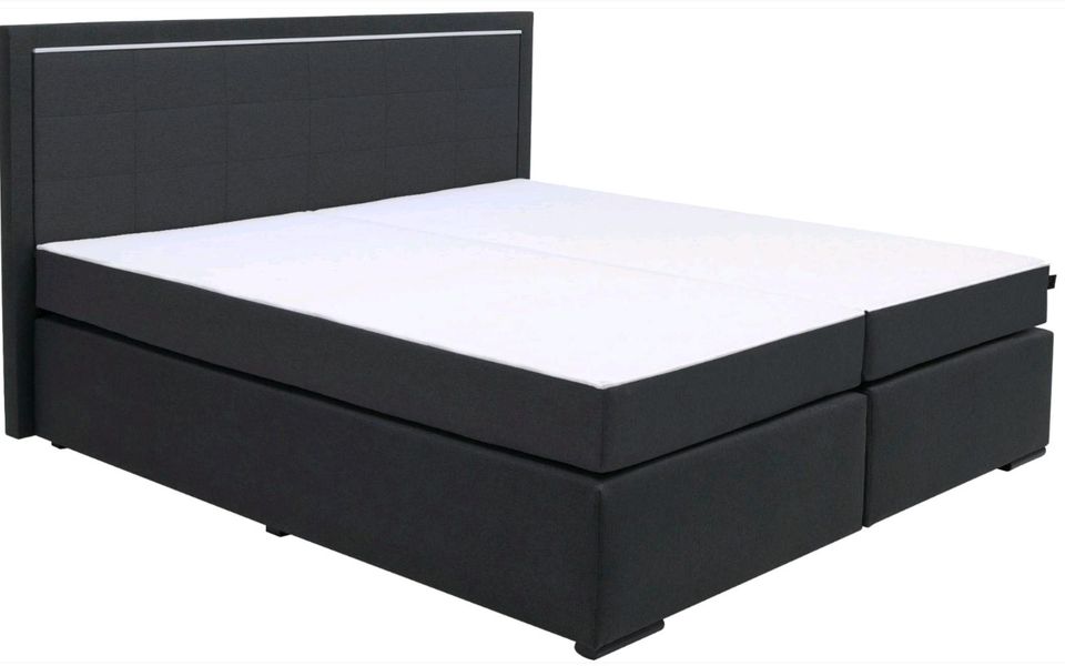 NEUES Boxspringbett 1.80 incl.Topper,mit LED Bel. statt 1749,-für in Ducherow