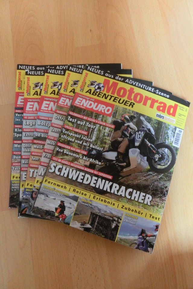 *** Zeitschrift - Motorrad - Abenteuer - Ausgaben 2023 *** in München