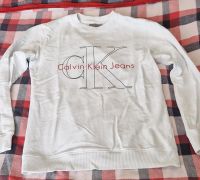 Calvin Klein Pulli Sweatshirt weiss Größe S Hessen - Lautertal Vorschau