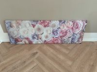 Leinwandbild Blumen - Querformat, Pastell Paper Art Rosen Hessen - Reinhardshagen Vorschau