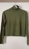 Olive dunkel grüner khaki Rollkragenpullover H&M S Niedersachsen - Delmenhorst Vorschau