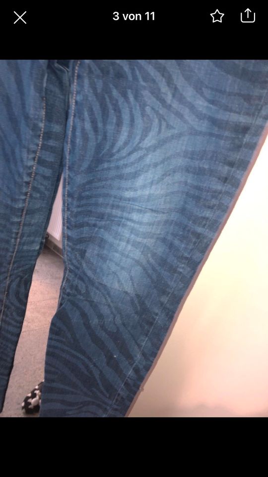 Cambio Damen Jeans in der Größe 40 blau in Bad Salzuflen