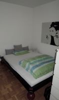 BETT - SCHWARZ - BUCHE MASSIV - 160 x 200 - GESTECKT - FUTON STIL Nordrhein-Westfalen - Dinslaken Vorschau