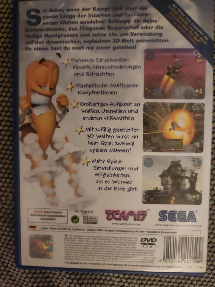 Worms 3D Playstation 2 in Bochum