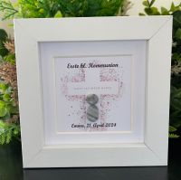 Kieselsteinbild Kreuz, Kommunion, Konfirmation, Gastgeschenk Baden-Württemberg - Baden-Baden Vorschau