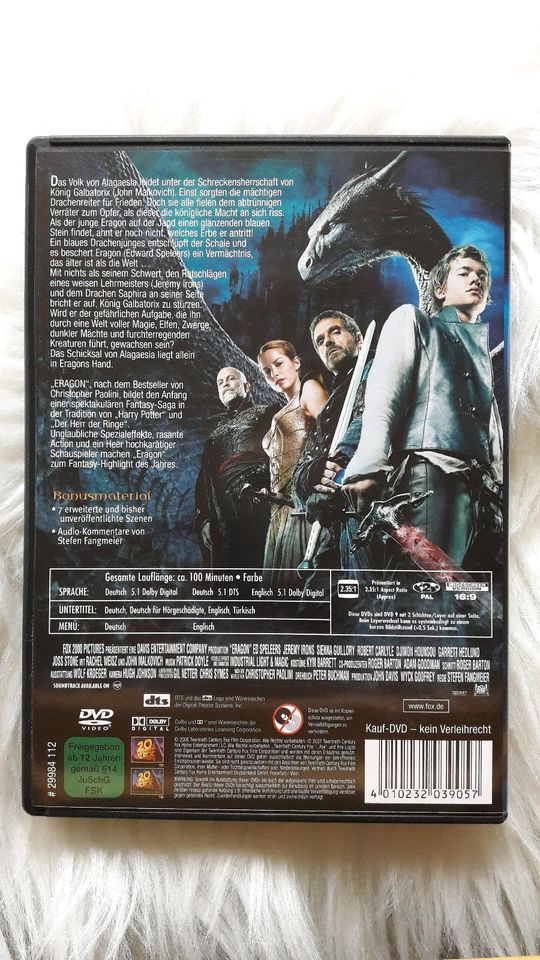 DVD, Eragon, "Fantasy-Saga" in Hamburg