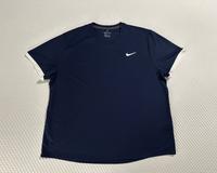 Nike Court Dry T-Shirt - Gr. XXL - blau Hessen - Roßdorf Vorschau