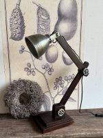 Lampe Fabriklampe Vintage Industriestil Antik finish Tischlampe Sachsen - Roßwein Vorschau