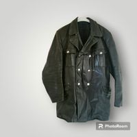 Vintage Polizei Lederjacke Ledermantel Trenchcoat Wehrmacht Gr. L Berlin - Mahlsdorf Vorschau