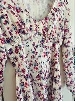 ZARA Kleid mit Blumenprint – Kurz, mit langen Ärmeln, Größe S Köln - Widdersdorf Vorschau