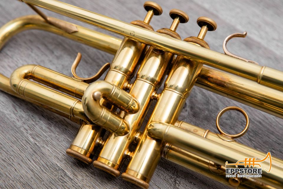 FRENCH BESSON USA Trompete Trumpet mit 2. Stimmzug in Wiedergeltingen