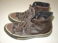 CONVERSE ALL STAR CHUCK Sneaker Chucks echtes LEDER Braun Gr. 37 Bayern - Pöttmes Vorschau