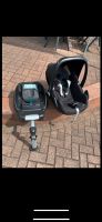 Maxi cosi pebble + easy base Station + fußsack + Spiegel Hessen - Helsa Vorschau