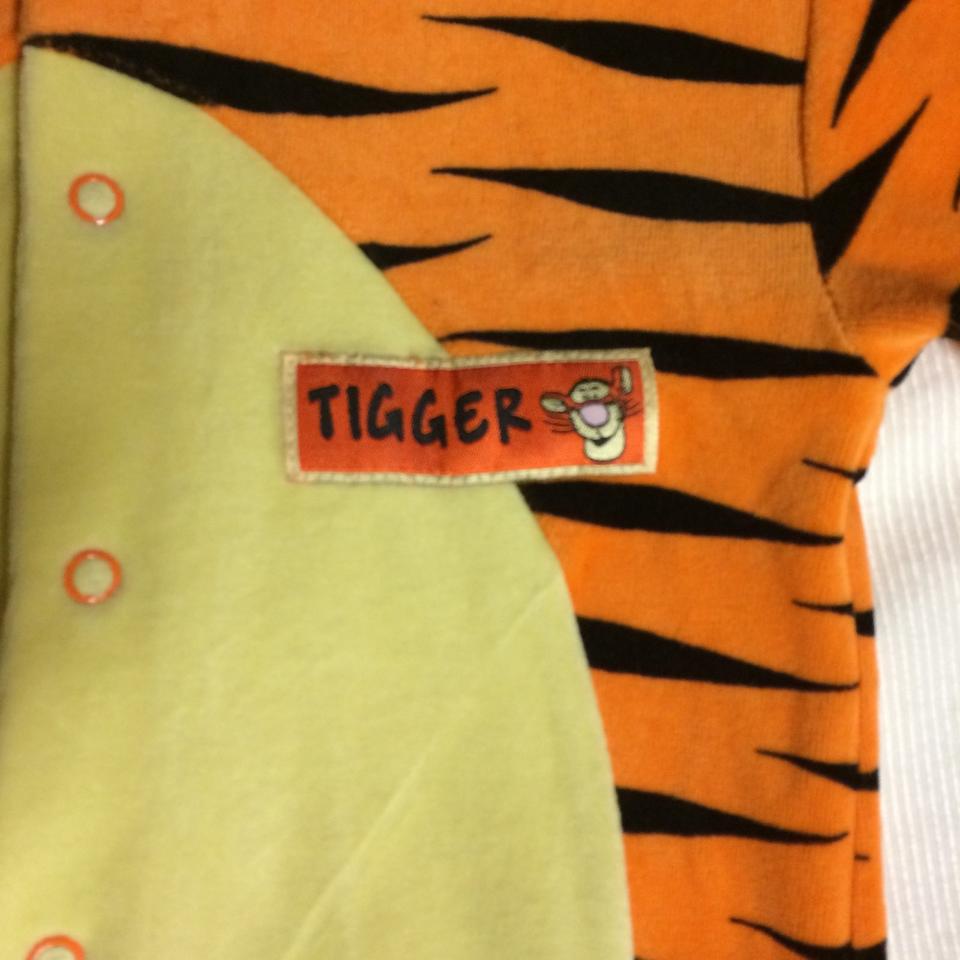 DISNEY TIGGER Gr. 74 80 Strampler Anzug Kapuze Ohren NEUwertig in Herford