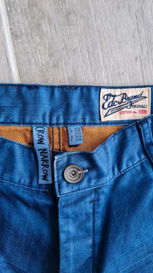 Herren Jeans edc Brand,Crow Narrow,gr.30/34, blau. in Aurich