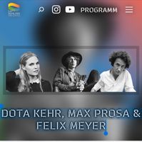 DOTA KEHR, MAX PROSA & FELIX MEYER  Luftschloss Tempelhofer Feld Berlin - Neukölln Vorschau