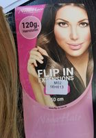 Flipin Extensions Echthaar 50cm 120g.Haarvolumen blond Hairband Brandenburg - Werneuchen Vorschau