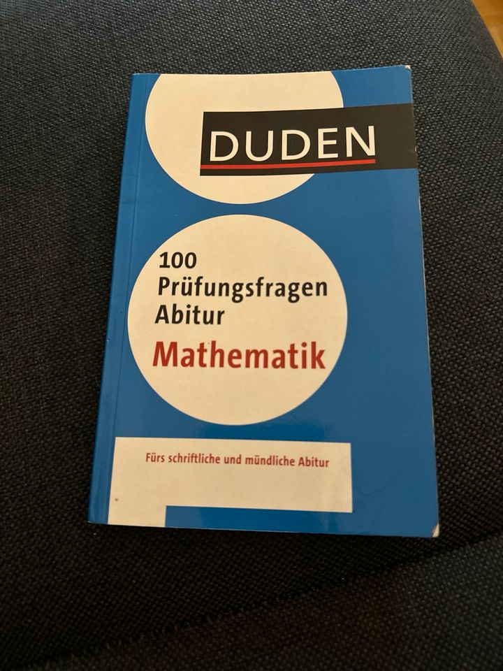 Prüfungsfragen Abitur Mathematik in Katlenburg-Lindau