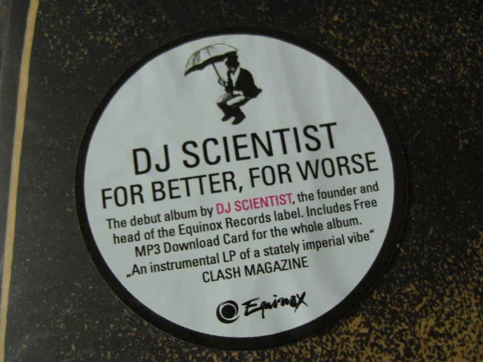 DJ Scientist – For Better, For Worse 2 x Vinyl, LP, Album Repress in Buseck