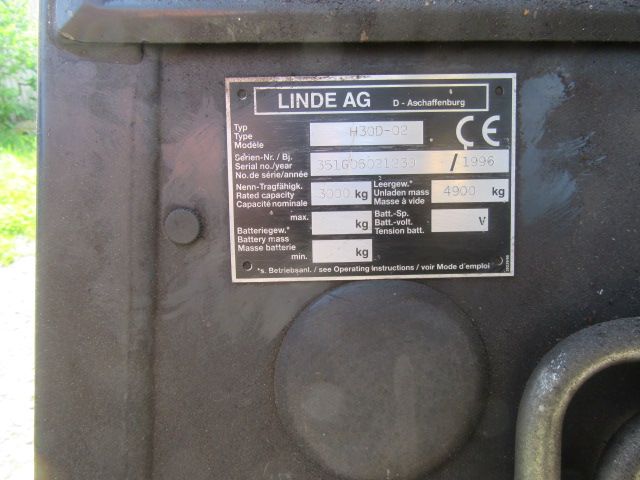 Gabelstapler Linde H30 in Zetta