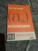 Gröbner Matrizenrechnung 1966 Hochschultaschenbuch 103/103a Bayern - Siegsdorf Vorschau