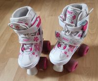 Kinder Rollschuhe Größe 26-29 verstellbar Weiß Pink Sachsen-Anhalt - Dessau-Roßlau Vorschau