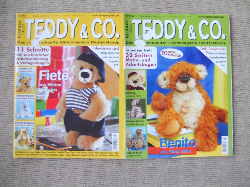 Teddybär Basteln Teddy & Co. Bär Report Zeitschriften Gelenksätze in Lohmar